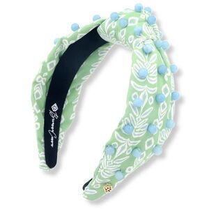 Brianna Cannon Spa Headband with Blue Accents NWOT